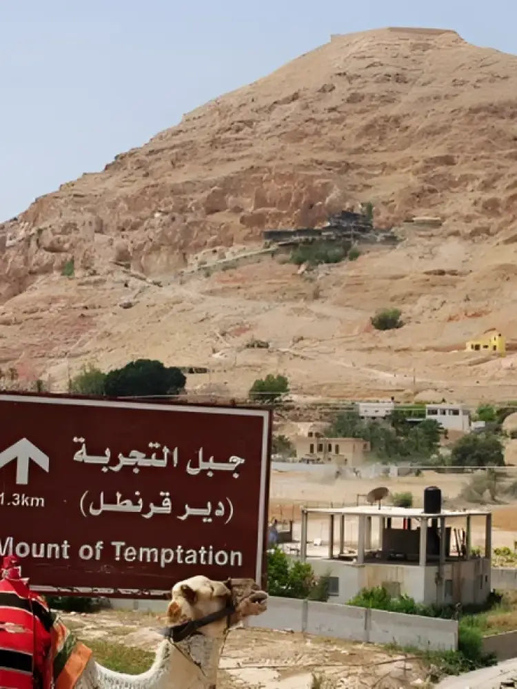 Mount of Temptation Judean Desert of Israel trip from Jerusalem and Tel Aviv