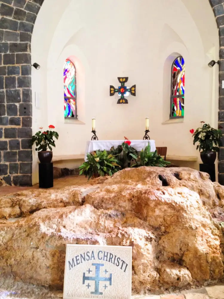 Mensa Christi Church Tabgha Israel Travel private trip