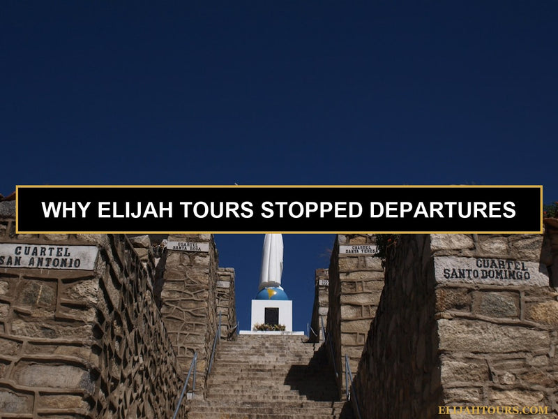 A Temporary Pause, A Message from Elijah Tours & Travel
