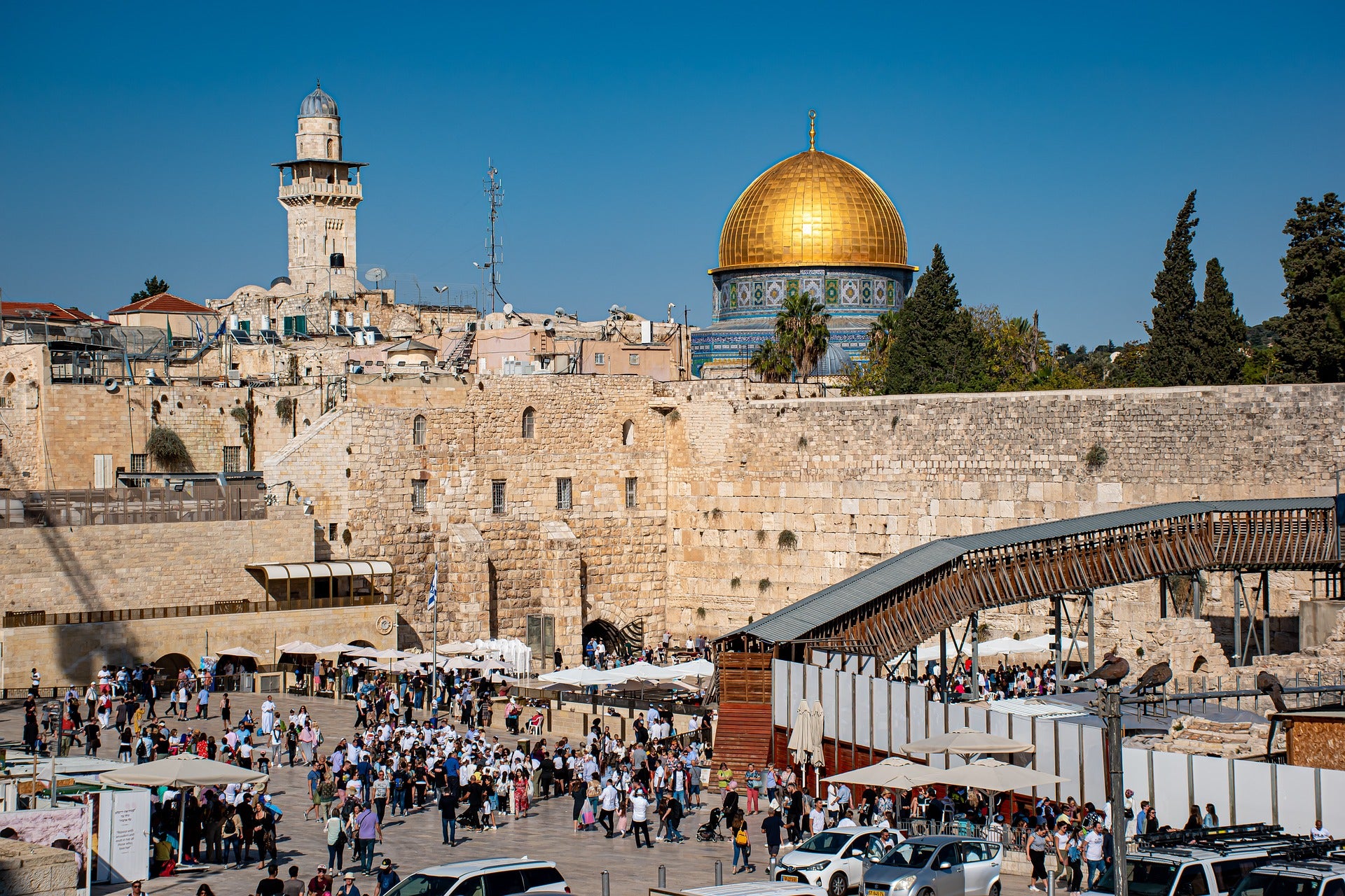 Jerusalem Western Wall and Dome of the Rock Guided trip from Tel Aviv