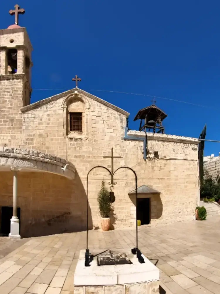 Nazareth Greek Orthodox Church of the Annunciation tour from Jerusalem with guide private trip 