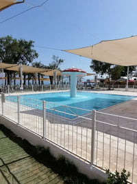 Dead Sea from Israel Swimming pool 