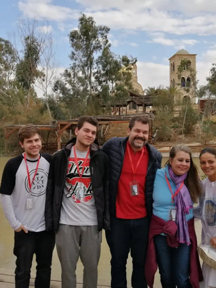 Jordan river baptism site Israel trip from Tel Aviv